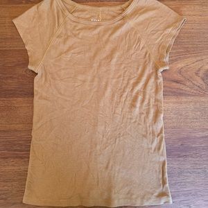 Everlane Pima Micro-rib Short Sleeve Tee